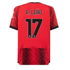 AC Milan Rafael Leao #17 Hemmatröja 2023-24 Korta ärmar